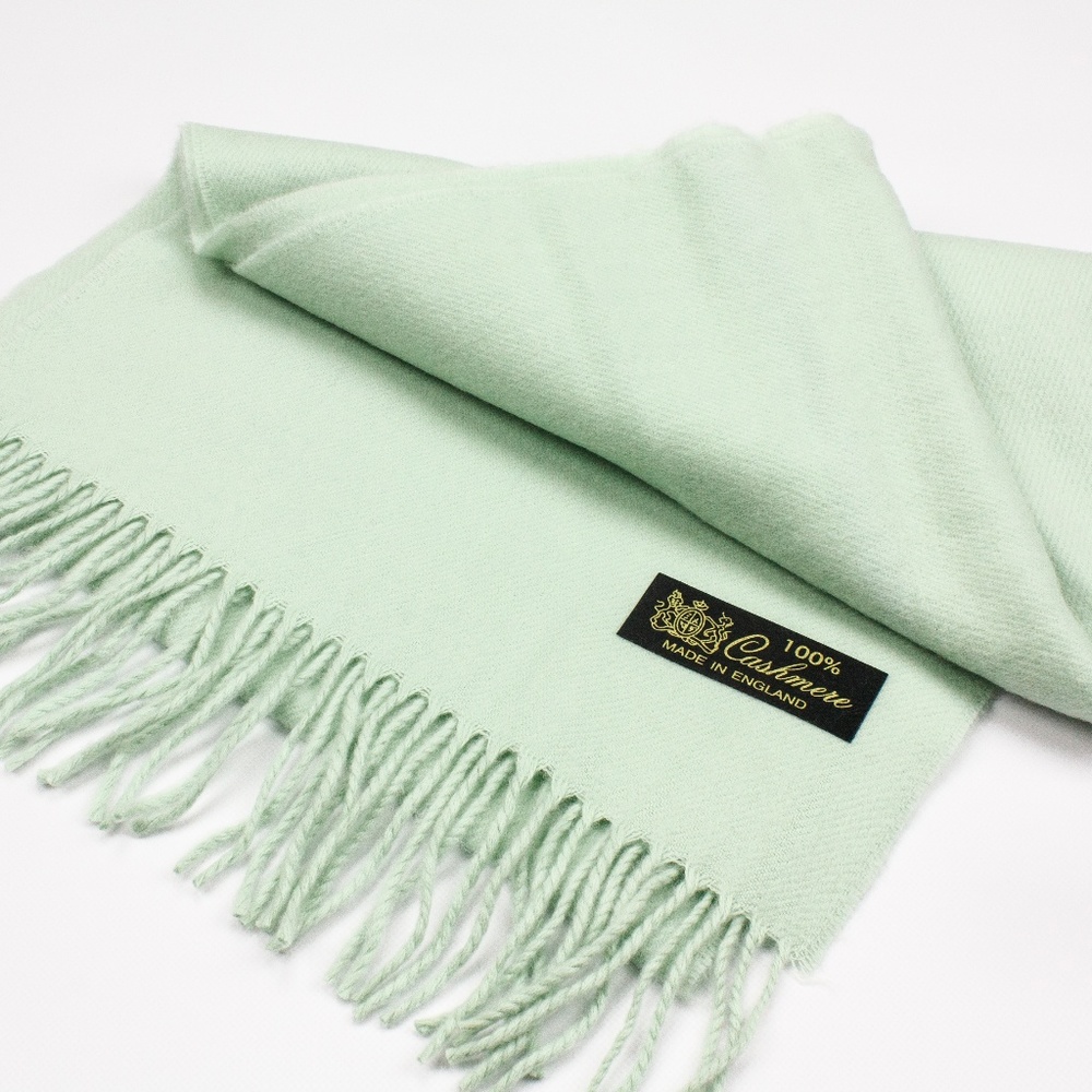 Mint Cashmere Scarf